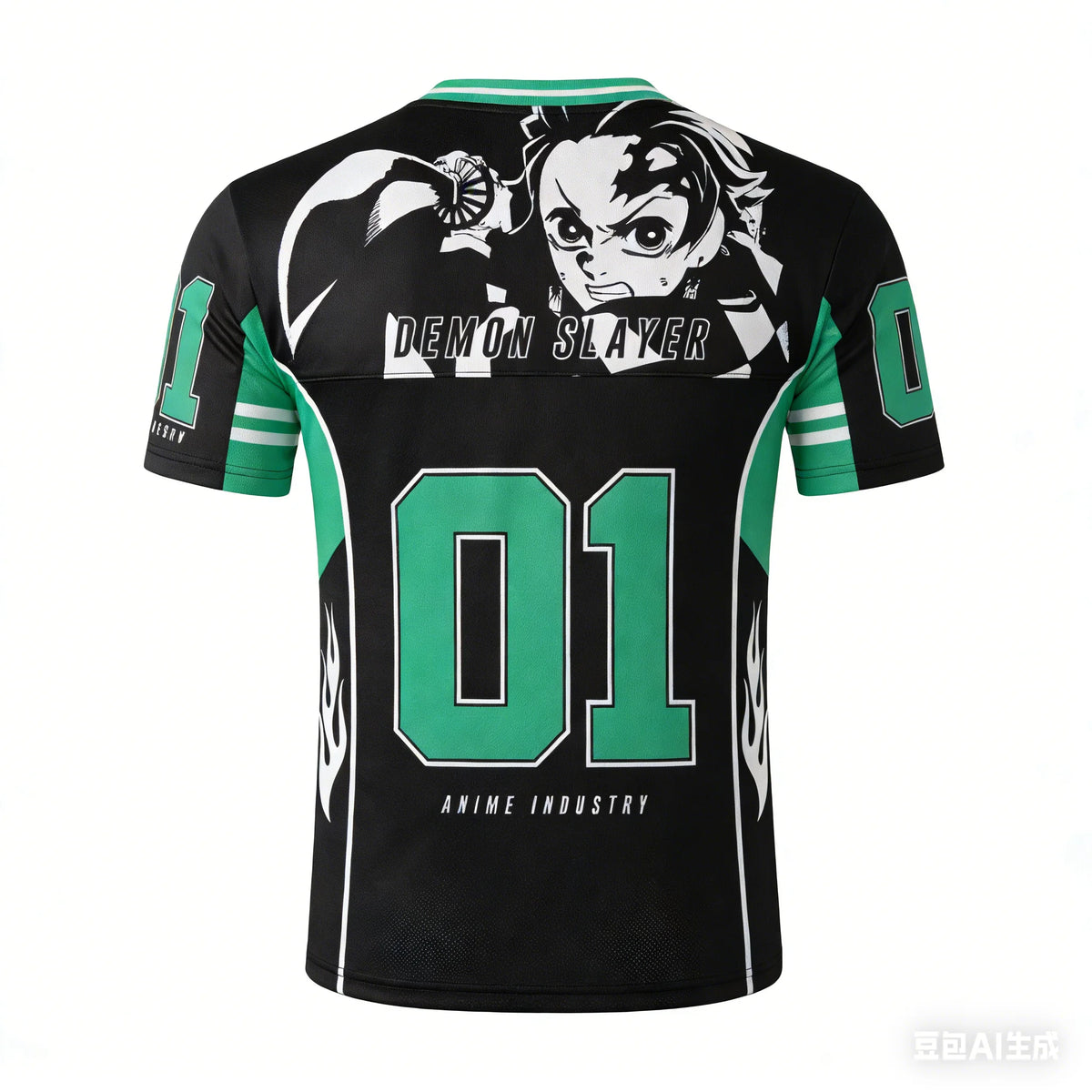 Tendo – Camiseta jersey con estampado 3D