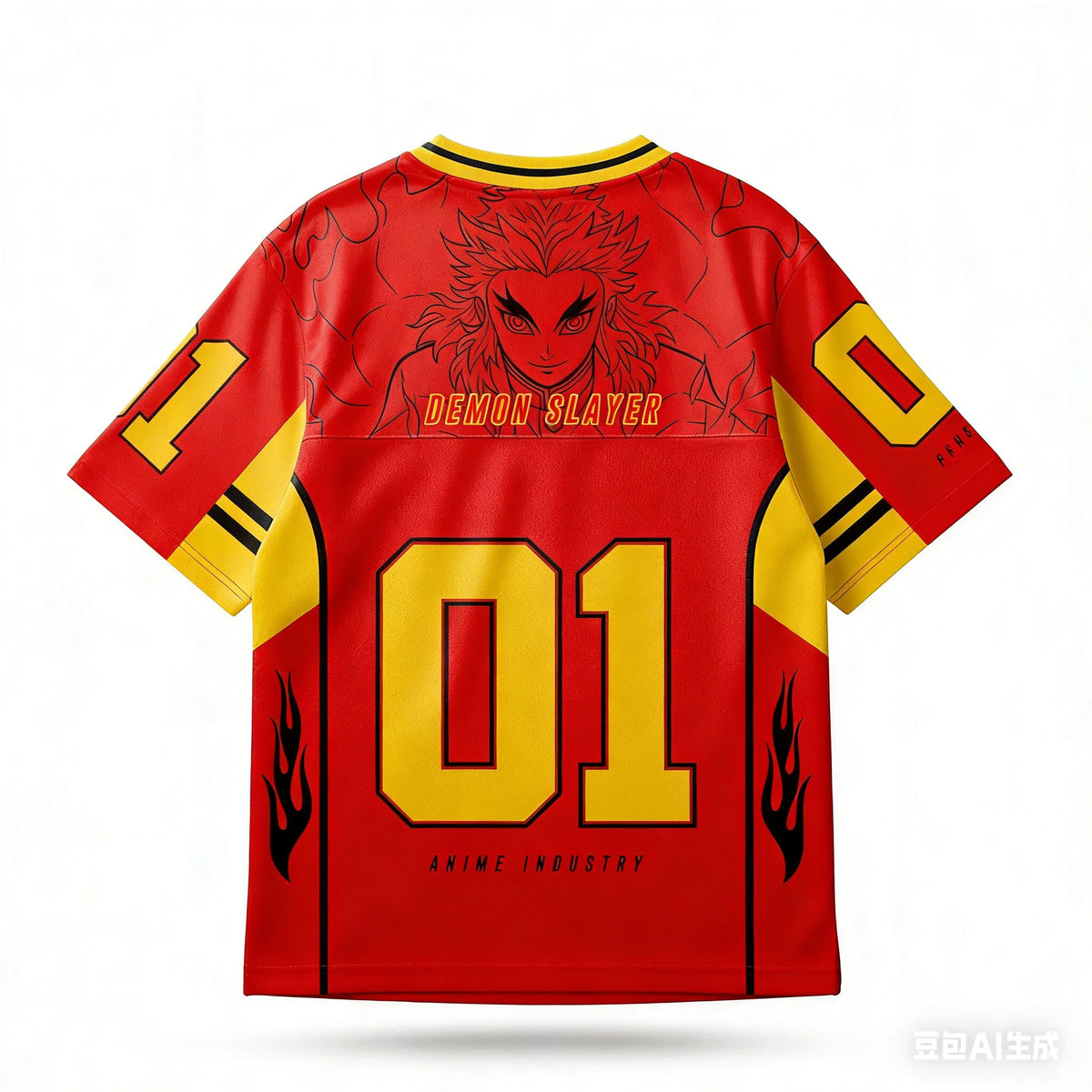 Tendo – Camiseta jersey con estampado 3D