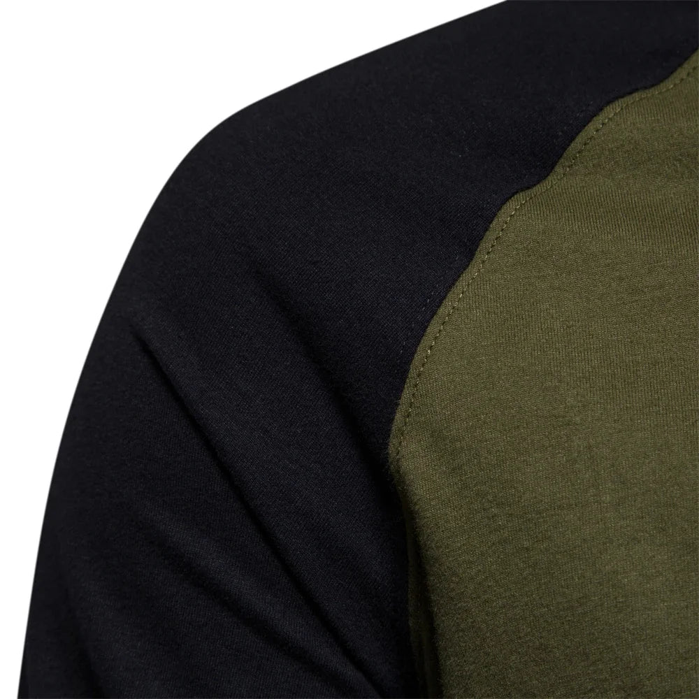 AIOPESON – Camiseta de algodón manga larga cuello redondo